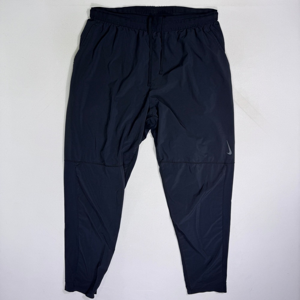 Nike Yoga Dri-FIT Mens XLT Tall Black Tapered Training Pants CU7378-010 Active
